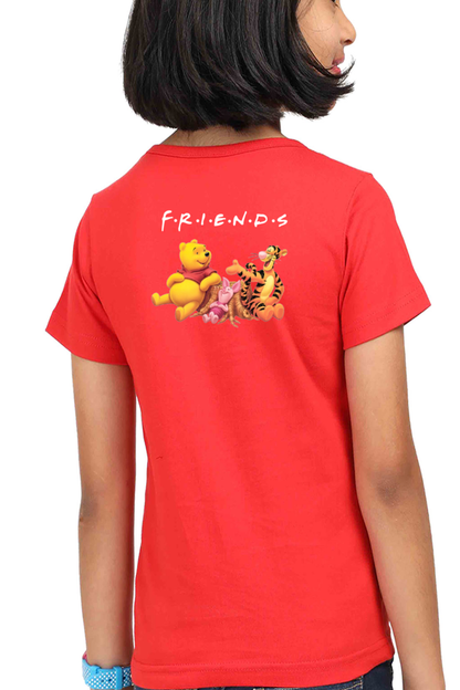 Life is better with friends Girl's Tshirt