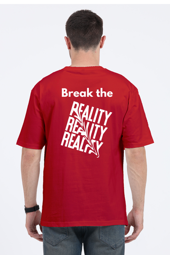 Reality Men's oversized Tshirt