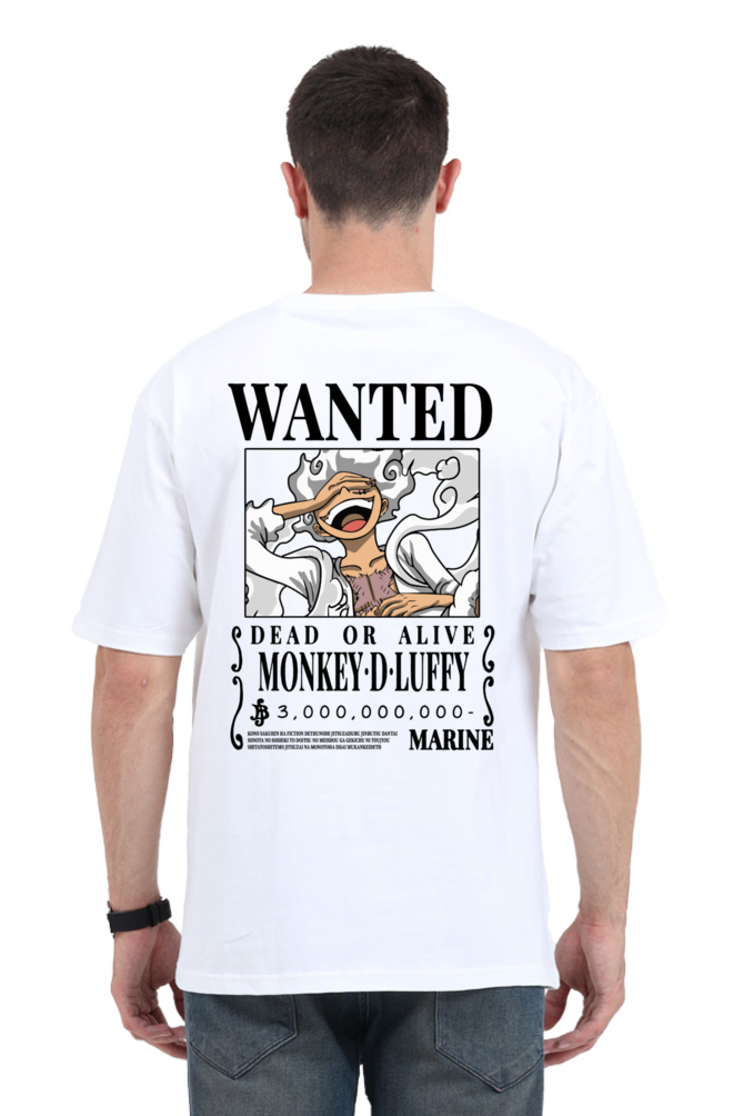 "One Piece - Wanted Poster" Oversized T-shirt