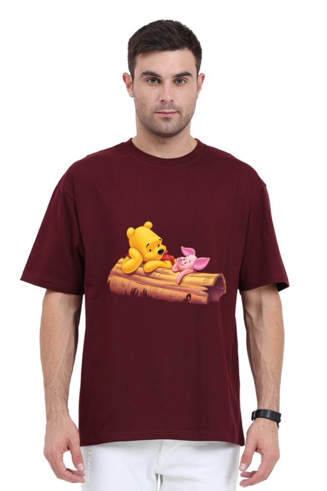 "Winnie the Pooh" Men's Oversized T shirt