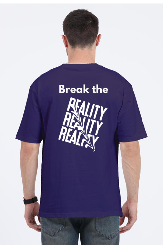 Reality Men's oversized Tshirt