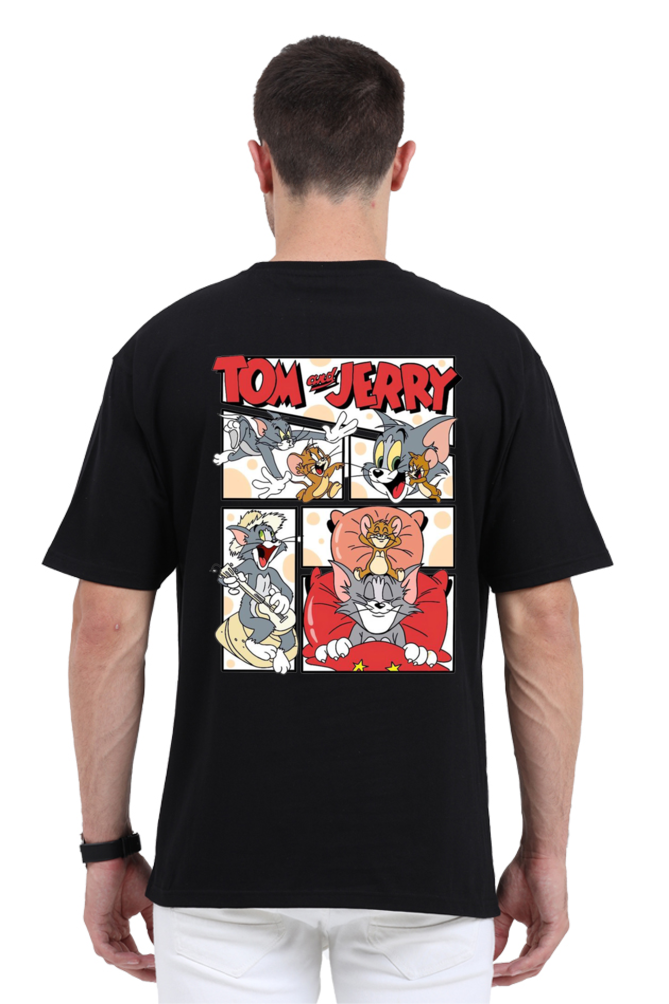 "Tom and Jerry" Oversized Men's Tshirt