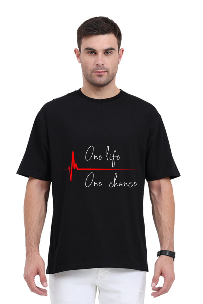 "One life One Chance" Oversized T-shirt