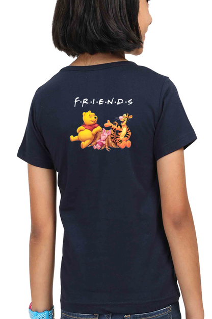 Life is better with friends Girl's Tshirt