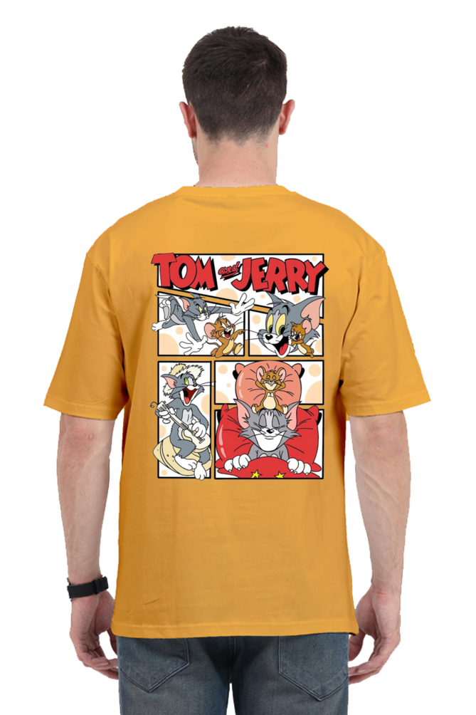 "Tom and Jerry" Oversized Men's Tshirt