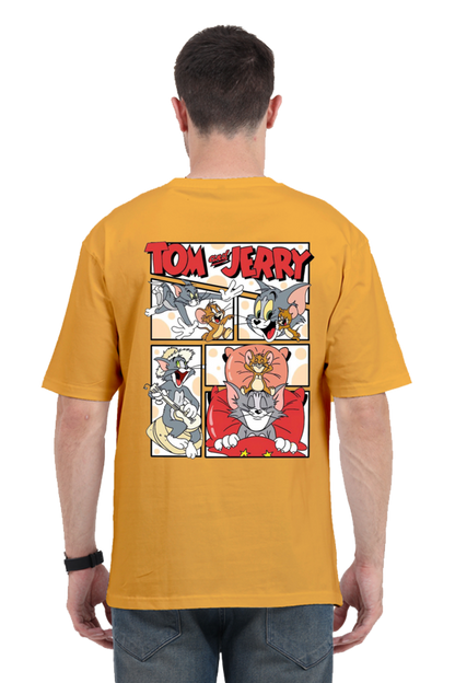 "Tom and Jerry" Oversized Men's Tshirt