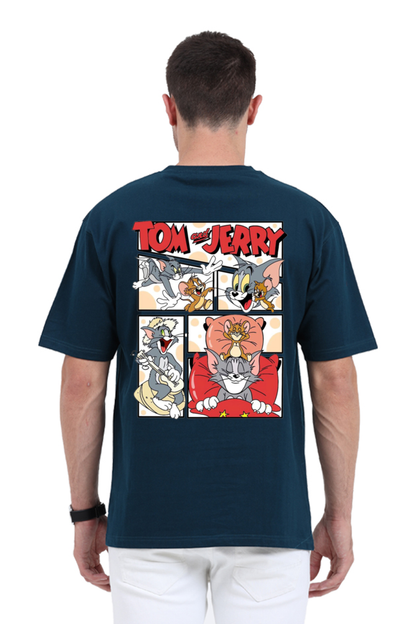 "Tom and Jerry" Oversized Men's Tshirt