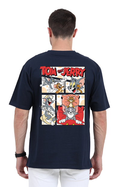 "Tom and Jerry" Oversized Men's Tshirt