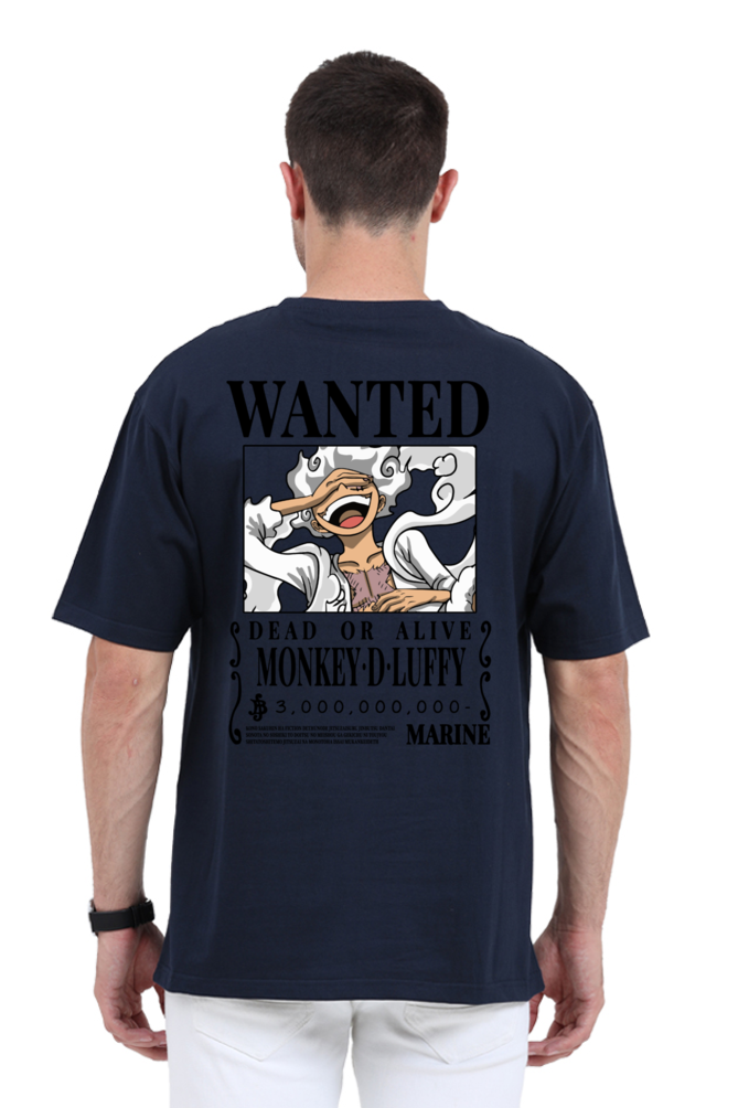 "One Piece - Wanted Poster" Oversized T-shirt