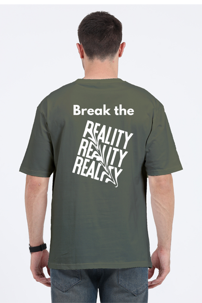 Reality Men's oversized Tshirt