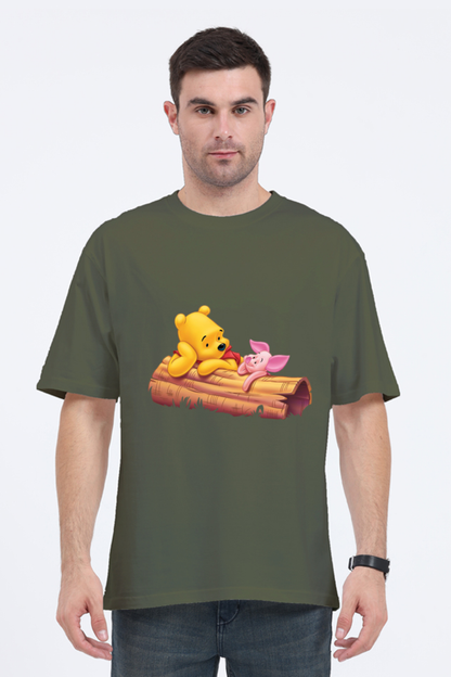 "Winnie the Pooh" Men's Oversized T shirt