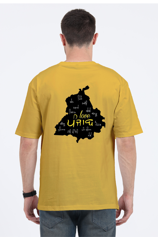 "Love Punjab" Oversized T-Shirt