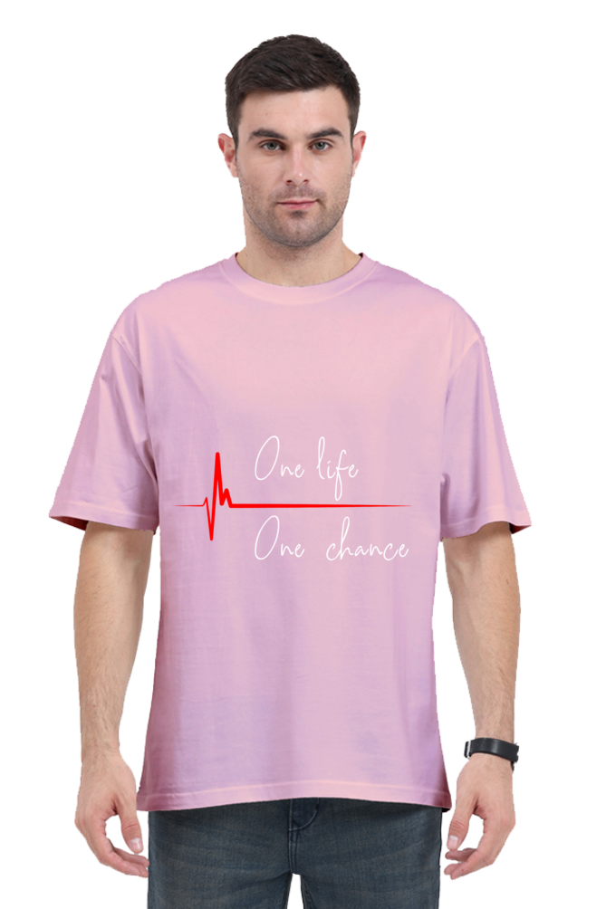 "One life One Chance" Oversized T-shirt