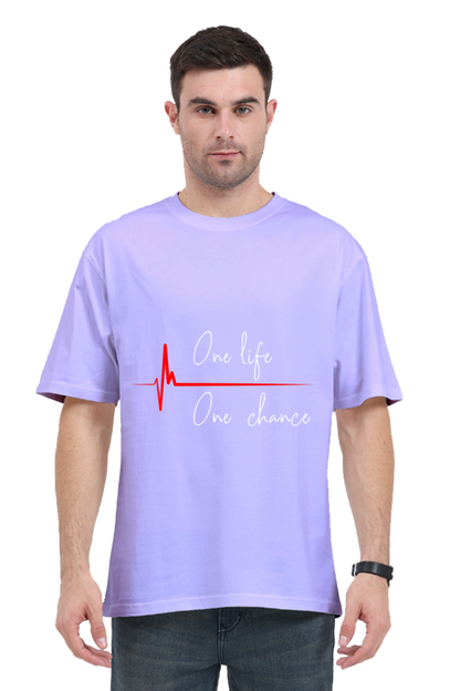 "One life One Chance" Oversized T-shirt