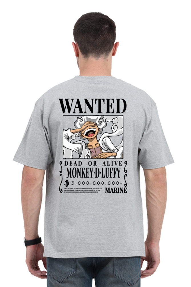 "One Piece - Wanted Poster" Oversized T-shirt