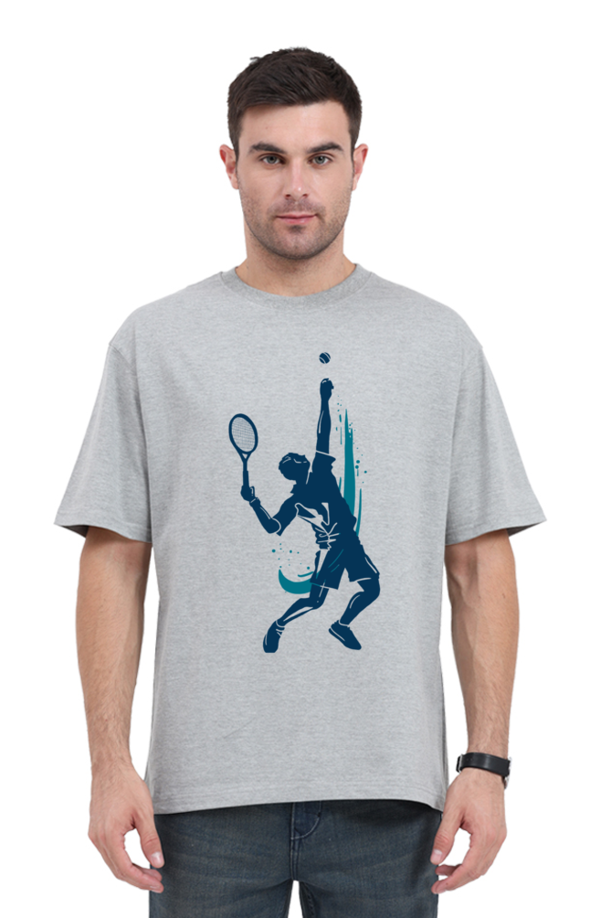 "Tennis" Men's Oversized T-shirt