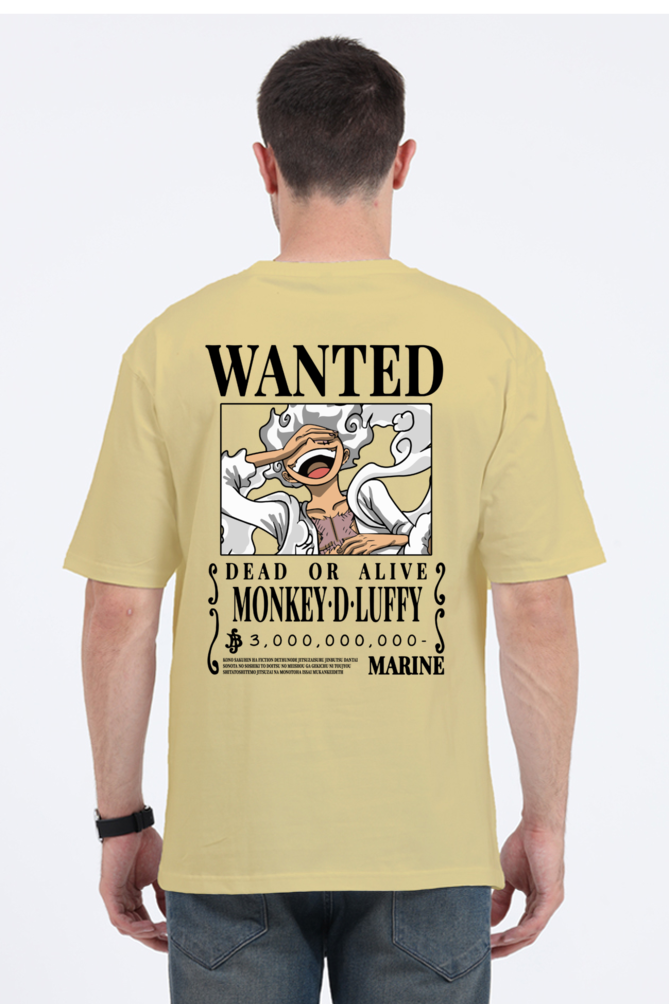 "One Piece - Wanted Poster" Oversized T-shirt