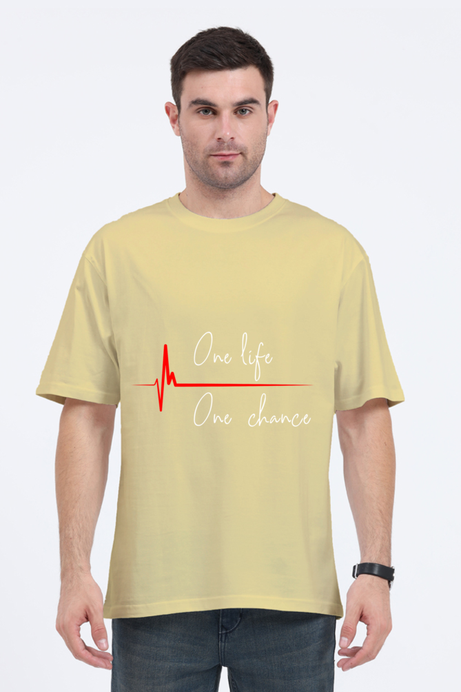 "One life One Chance" Oversized T-shirt