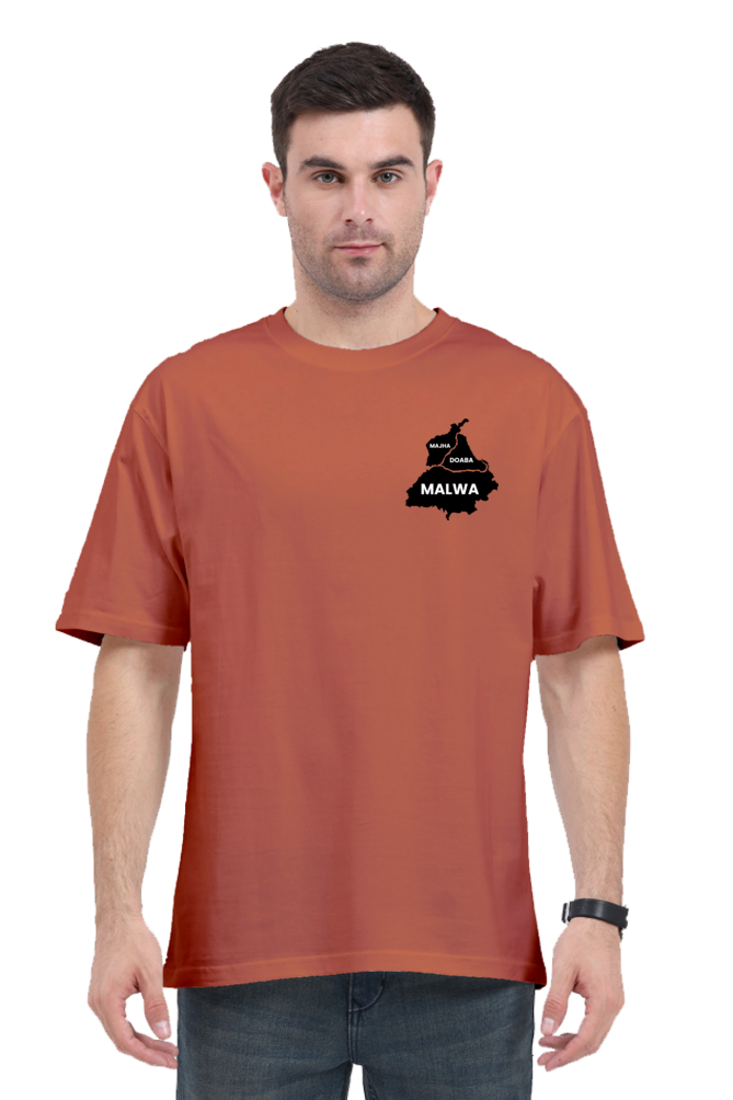 Malwa Oversized Men's tshirt