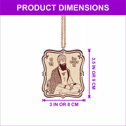 Soul Swing Guru Teg Bahadur Ji Car Hanging