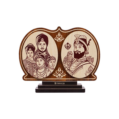 Chaar Sahibzaade With Guru Gobind Singh Ji - Dash Idols