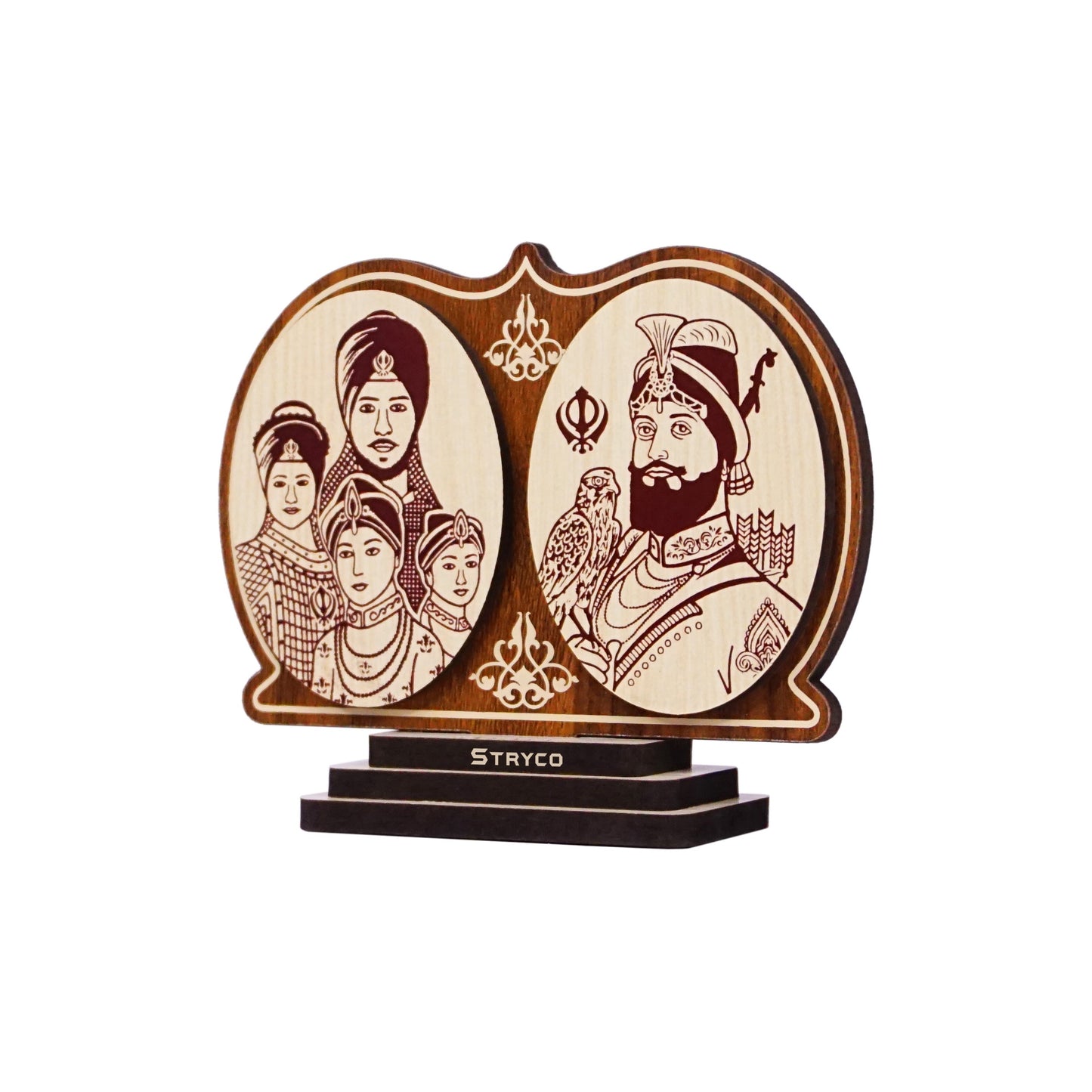 Chaar Sahibzaade With Guru Gobind Singh Ji - Dash Idols