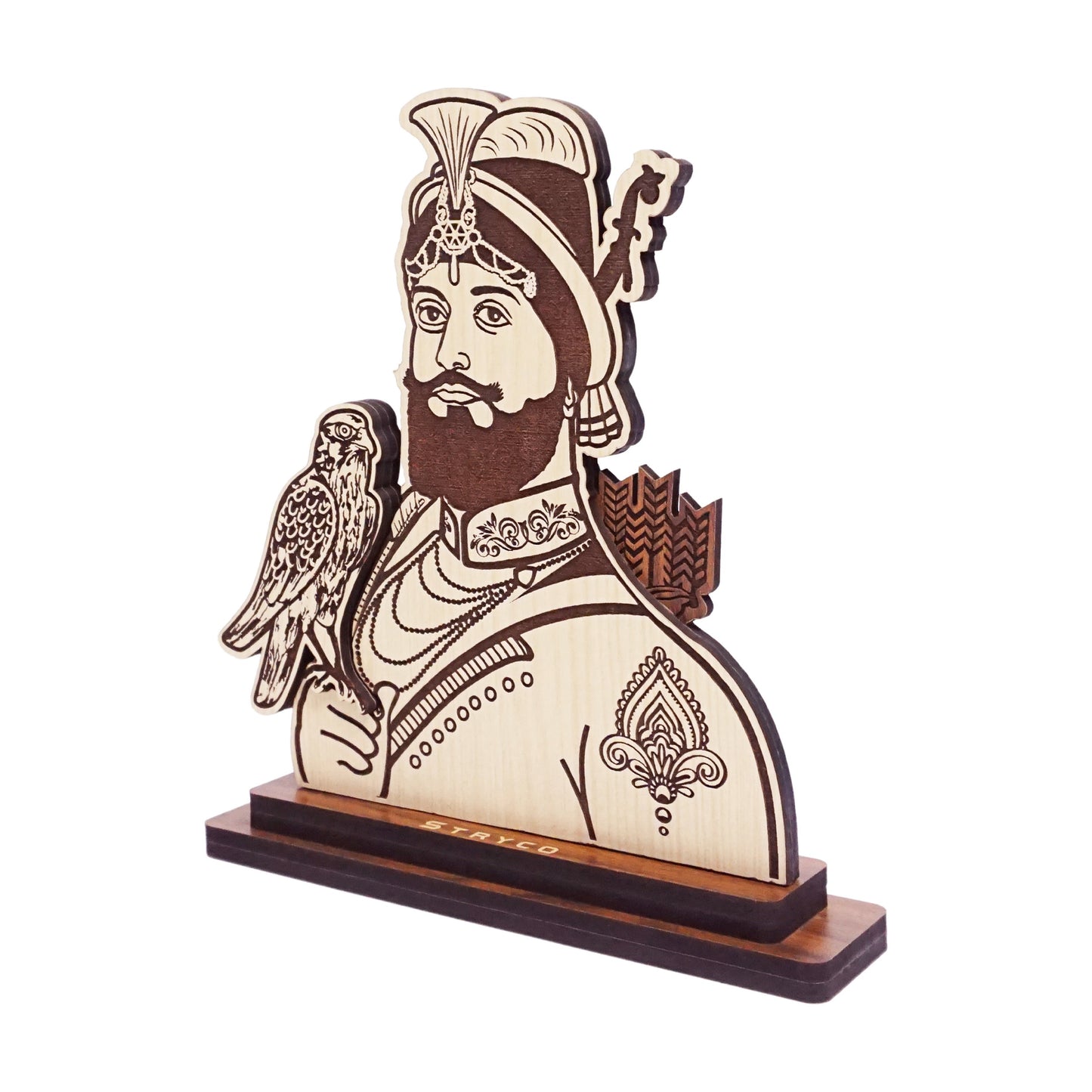 Guru Gobind Singh Ji - Premium 3D Dash Idols