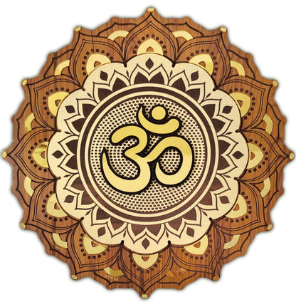 Om Mandala art Wall Hanging