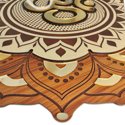 Om Mandala art Wall Hanging