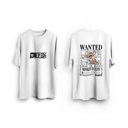 "One Piece - Wanted Poster" Oversized T-shirt