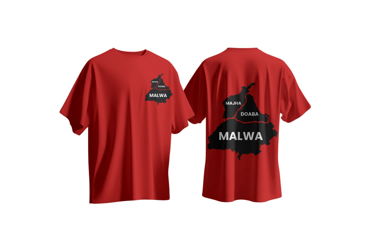 Malwa Oversized Men's tshirt