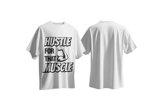 "Hustle For That Muscle" Men's Gym T shirts