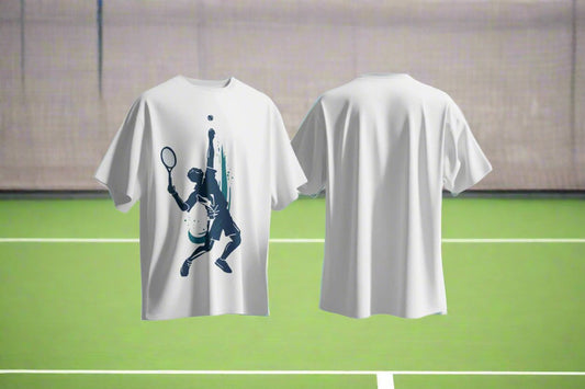 "Tennis" Men's Oversized T-shirt